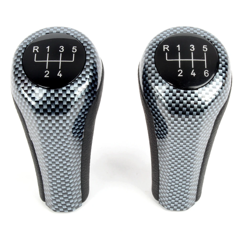 For BMW 1 3 5 6 Series E30 E32 E34 E36 E38 E39 E46 E53 E60 E63 E83 E84 E90 E91 Car 5 6 Speed Leather Gear Stick Shift Knob - Image 3