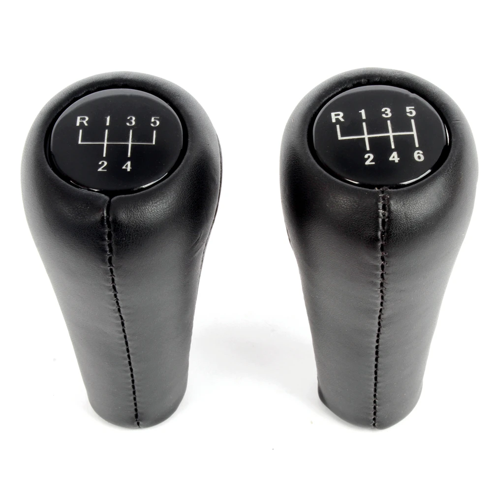 For BMW 1 3 5 6 Series E30 E32 E34 E36 E38 E39 E46 E53 E60 E63 E83 E84 E90 E91 Car 5 6 Speed Leather Gear Stick Shift Knob - Image 5